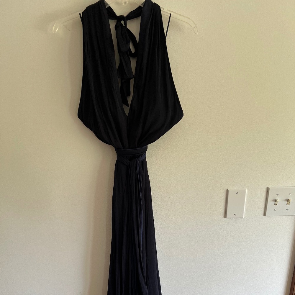 NEW Navy Formal Dress/Cocktail/Wedding -Banana Republic